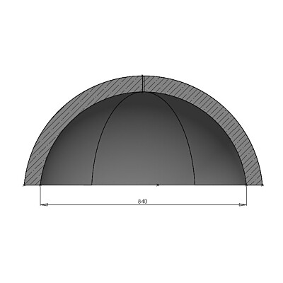 Precast Wood Fired Oven Dome